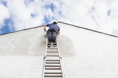 Peinture extérieure à Satillieu — façades et ravalement